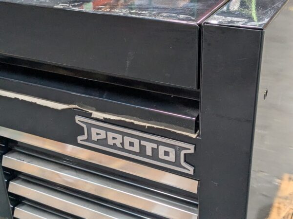 Proto Double Bank Top Chest Tool Box 12 Drawer 41" x 22" x 27" LOCKED / NO KEYS