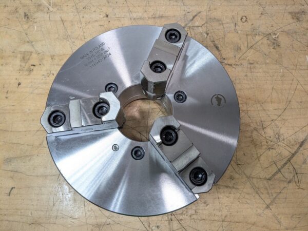 Bison 3-Jaw Self Cent Lathe Chuck 10"Dia D1-6 3545-10''-6 7-823-1036 INCOMPLETE