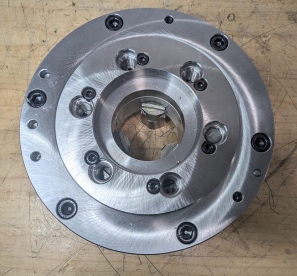 Bison 3-Jaw Self Cent Lathe Chuck 10"Dia D1-6 3545-10''-6 7-823-1036 INCOMPLETE