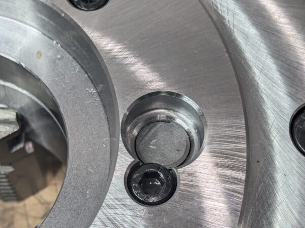 Bison 3-Jaw Self Cent Lathe Chuck 10"Dia D1-6 3545-10''-6 7-823-1036 INCOMPLETE