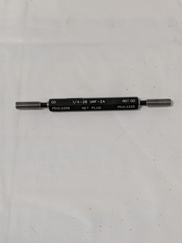 SPI Truncated Taperlock Gage: 1/4-28 UNF, Go & No Go, 2A 23-154-8