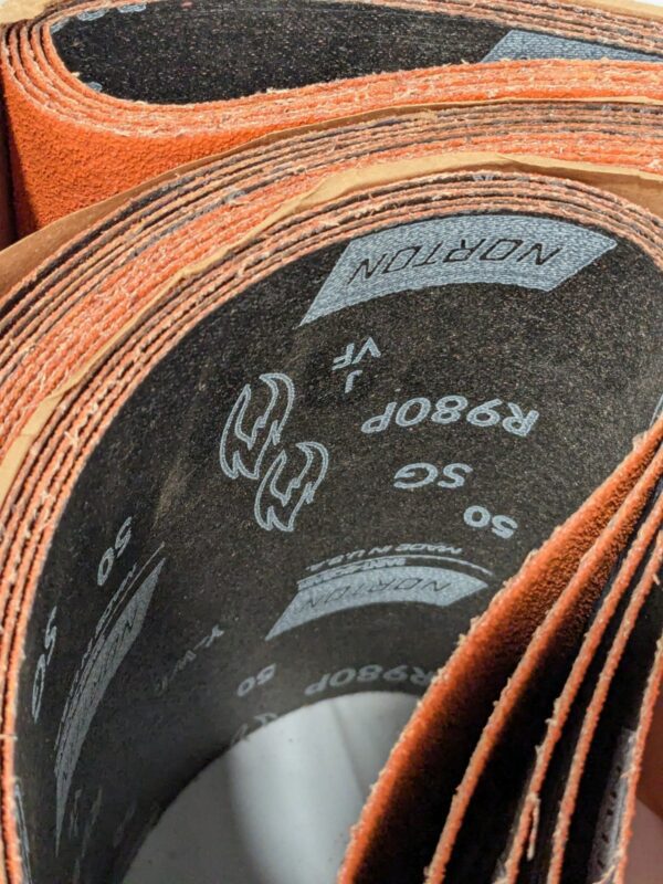 Norton Blaze R980 8X132 50G SANDING BELT QTY 5 69957345394