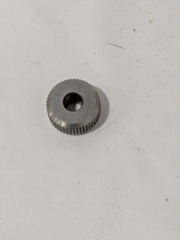 Beveled Face Knurl Wheel: 3/4″ 90 ° Tooth Angle 21 TPI, Straight, Cobalt KS KPX2