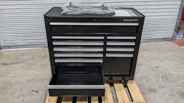 Pro Source Roller Cabinet Tool Box 11 Drawer 42" x 19" x 33" Steel Black