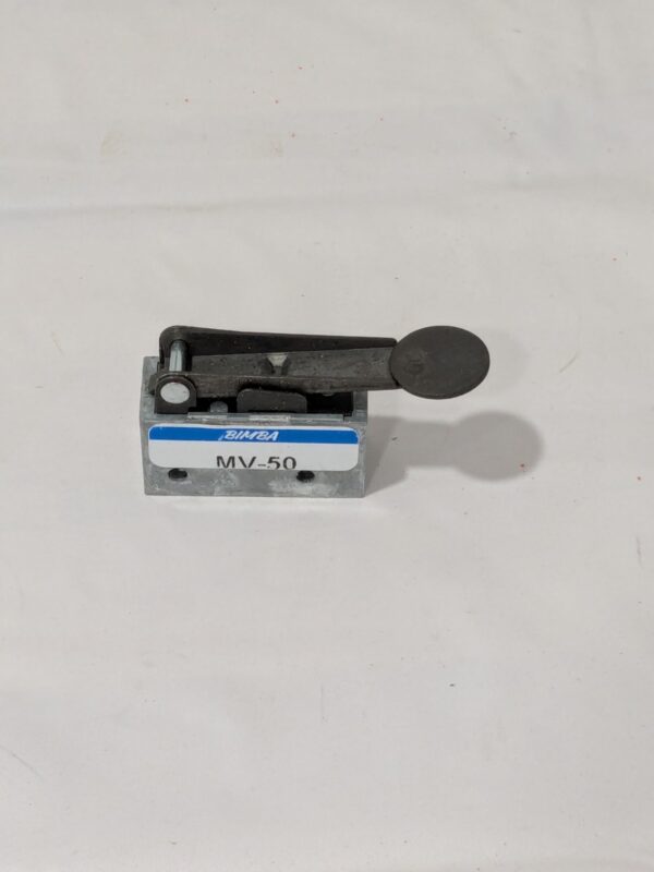 Bimba Mechanically Operated Valve: 3-Way Pilot, Fingertip Lever Actuator MV-50