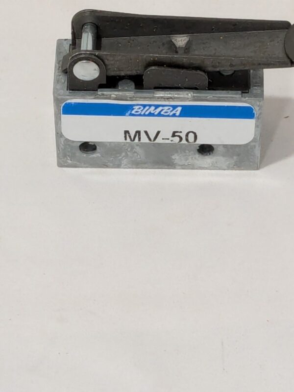 Bimba Mechanically Operated Valve: 3-Way Pilot, Fingertip Lever Actuator MV-50