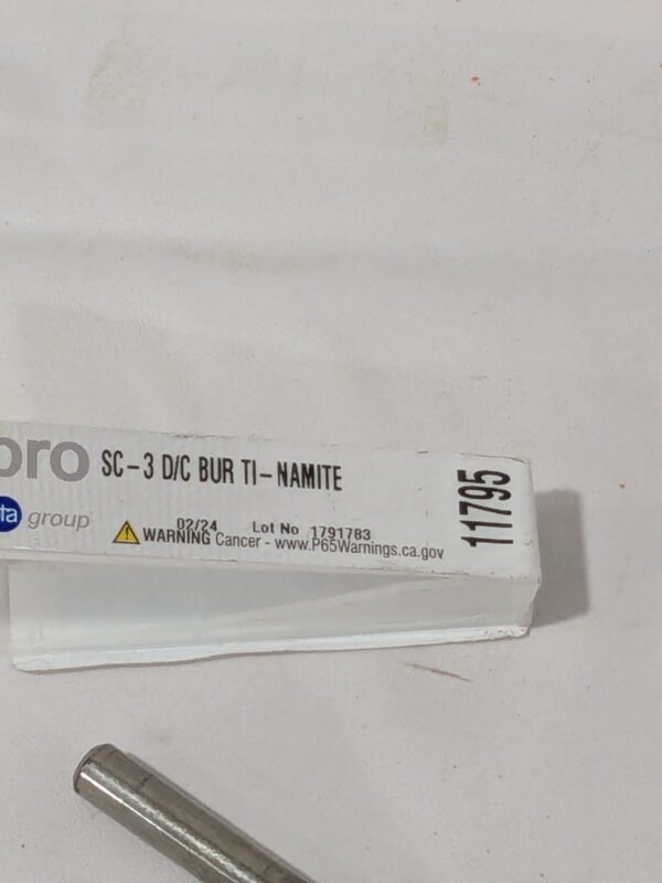SGS PRO Abrasive Burr: SB-3, 3/8" Cut Dia, 1/4" Shank Dia 11795