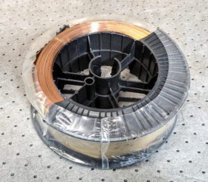 HOBART 33lb Solid Mig Welding Wire 0.035" Dia H305408-R29 *Broken Spool*