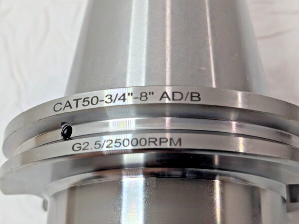 ShopForce End Mill Holder Through Coolant CAT50 3/4"ID x 8" G2.5/25000RPM T0228