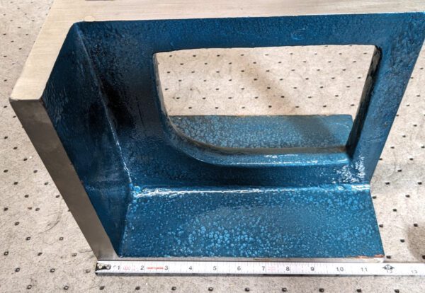 Right Angle Iron / Plate 12" High x 8" Wide x 10" Deep 418-4145 Scratch & Dent