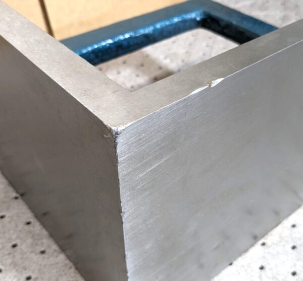 Right Angle Iron / Plate 12" High x 8" Wide x 10" Deep 418-4145 Scratch & Dent