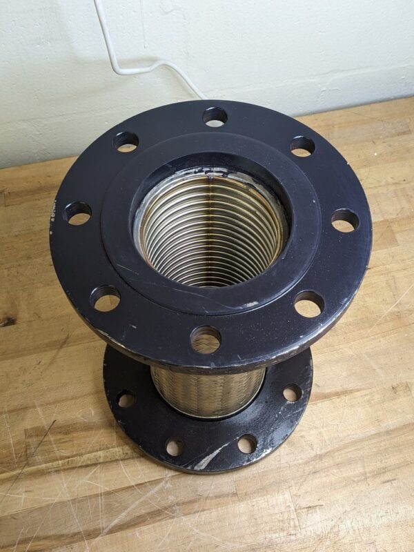 Mason 4" x 12" Braided Stainless Steel Pipe Expansion Joint w/ Flanged Ends FFL
