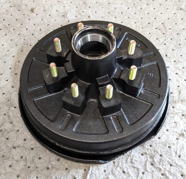 12"x 2" Trailer Drum Brake 8 on 6.5" Replacement for 7000LB Axle 06-2924