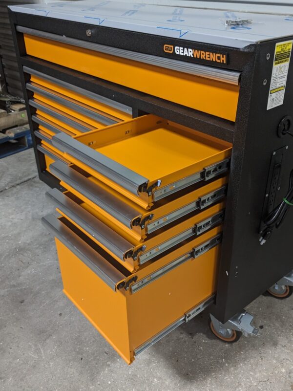 GearWrench Roller Cabinet Tool Box w/ Stainless Steel Top 11 Drawer 83247