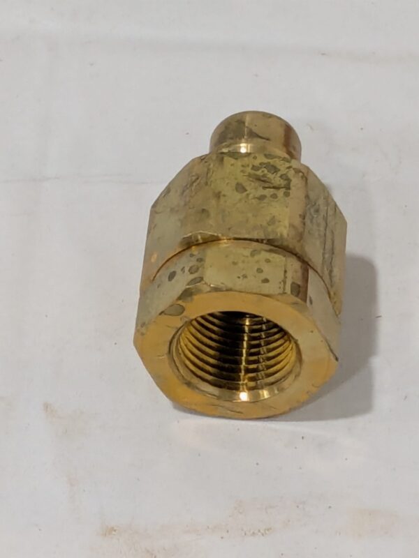 PARKER Hydraulic Hose Valve Fitting: 1/2", 1/2", 2,000 psi BVHN8-8F