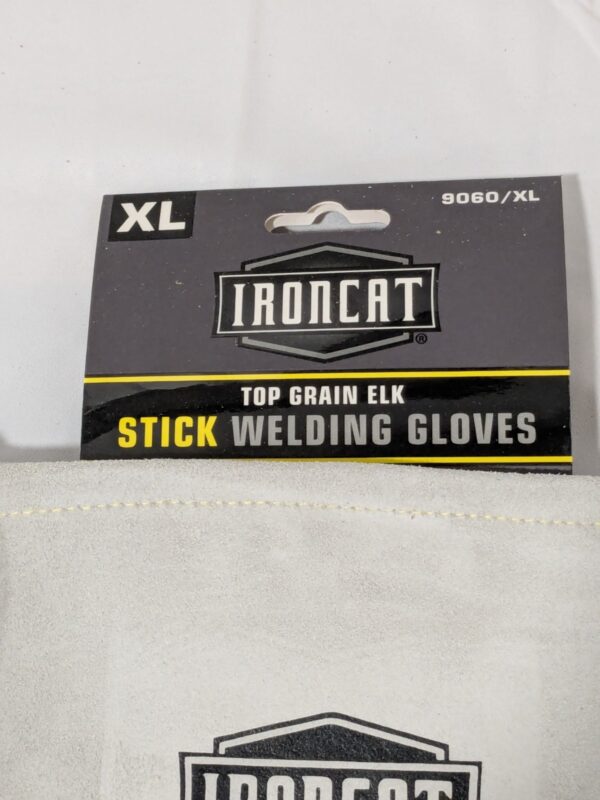 Ironcat Welding Gloves, Gauntlet Cuff, Reinforced Thumb 9060/XL