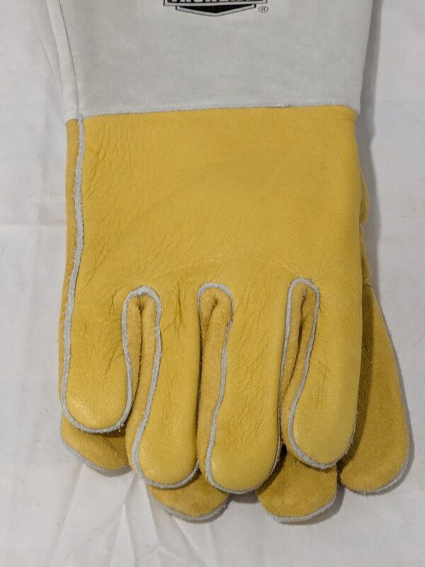Ironcat Welding Gloves, Gauntlet Cuff, Reinforced Thumb 9060/XL