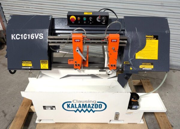 Clausing Kalamazoo Horizontal Bandsaw 230/460V KC1016VS-3S *Shipping Damage*