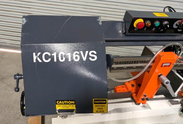 Clausing Kalamazoo Horizontal Bandsaw 230/460V KC1016VS-3S *Shipping Damage*