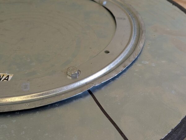 Vestil Heavy Duty Manual Turntable 18" Diameter TT-18-4 Scratch N Dent