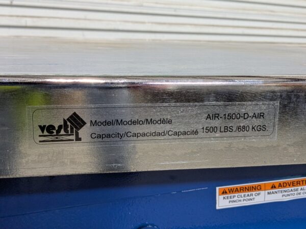 Vestil Hydraulic Pneumatic Lift Cart 1500 lb Cap 47 x 24 Platform PARTS / REPAIR