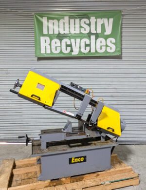 ENCO 9 x 16" Horizontal Bandsaw 220V / 1PH 919522 *Used* *Needs Motor*