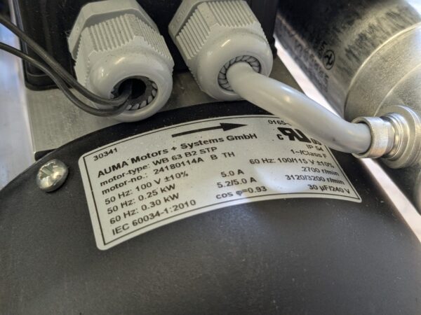 Thomas Oil-less Rotary Vane Vacuum Pump 7.2 m3/hr. 150 mbar abs. 115v 25160120