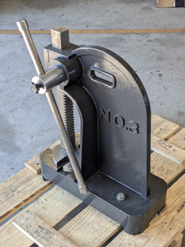 Single Leverage Arbor Press 3 Ton Max. Pressure 18" x 1-1/2" Ram