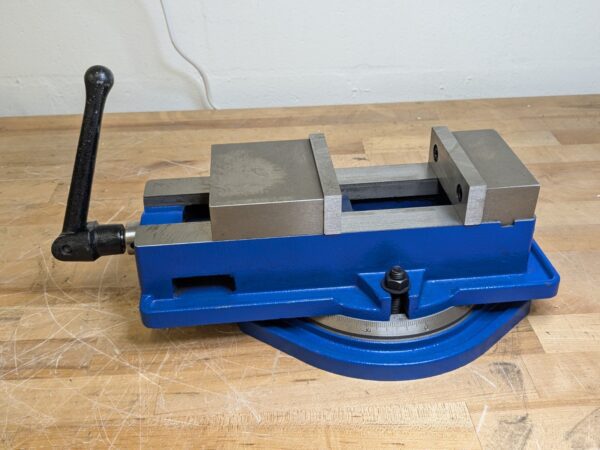 Precision Machine Vise w/ Swivel Base 4" Jaw Width 4" Opening Capacity