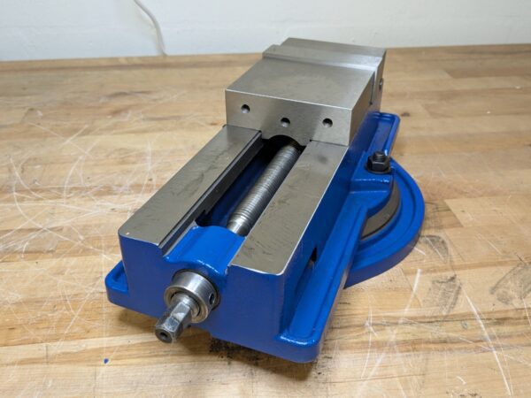 Precision Machine Vise w/ Swivel Base 4" Jaw Width 4" Opening Capacity
