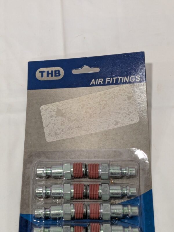 THB Pneumatic Hose Coupling: 1/4" Thread, 1/4" Body Dia Qty 10 S25-20PMA