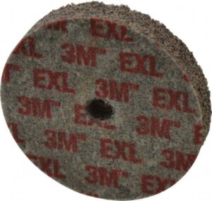 3M Deburring Wheel: 3" Dia, 1/2" Width, 3/8" Hole Qty 20 61500128394