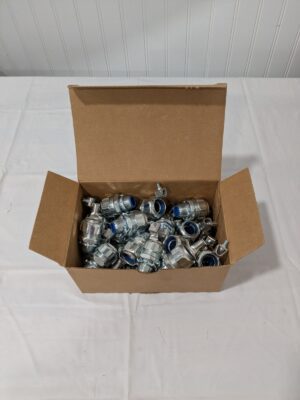 T&B Fittings 1/2" External Bonding Liquidtight, Metal Qty 25 5332GR
