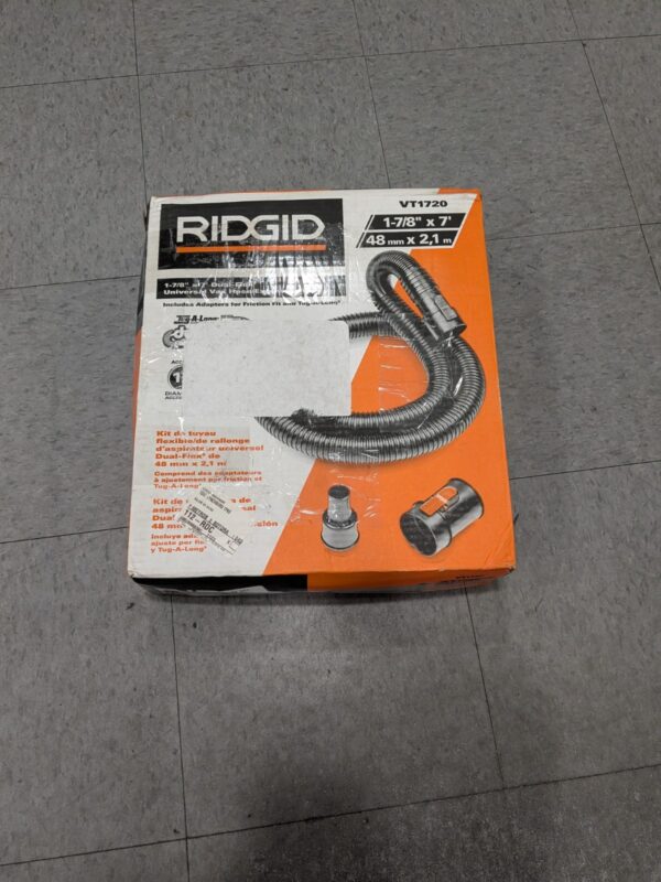 RIDGID VT1720 1-7/8" x 7' Wet/Dry Vac Hose Kit 31713