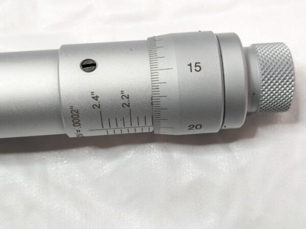 TESA Brown & Sharpe Mechanical Inside Micrometer 2 to 2.4" Range 00881902