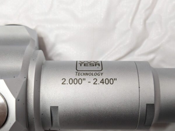 TESA Brown & Sharpe Mechanical Inside Micrometer 2 to 2.4" Range 00881902