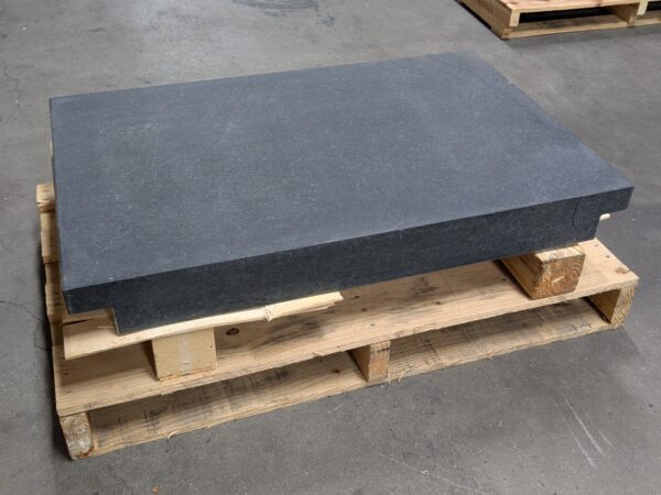 Granite Surface Inspection Plate w/ Ledges 36 x 24 x 4 Grade B Scratch N Scuff