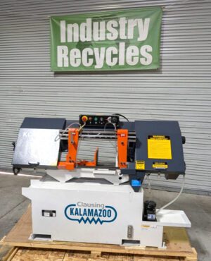 CLAUSING 9 x 14-1/2" Horizontal Bandsaw Variable-Speed 230/460V 3ph KC1016VS-3S
