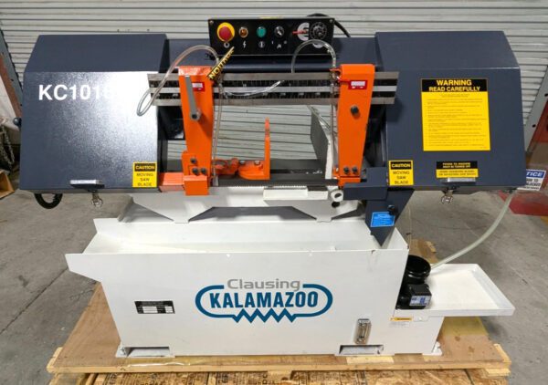 CLAUSING 9 x 14-1/2" Horizontal Bandsaw Variable-Speed 230/460V 3ph KC1016VS-3S