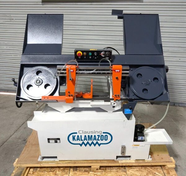 CLAUSING 9 x 14-1/2" Horizontal Bandsaw Variable-Speed 230/460V 3ph KC1016VS-3S