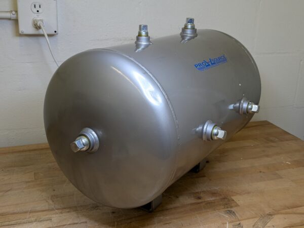 Pro Source Compressed Air Receiver 10 Gallon Tank 200 PSI Max.