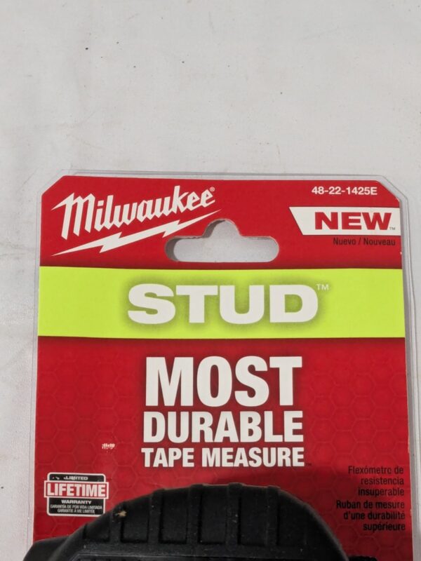 Milwaukee Tool 25Ft Tape Measure With Engineer's Scale 48-22-1425E