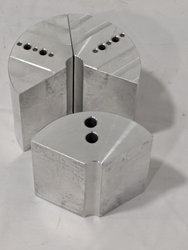 NORTHFIELD Soft Lathe Chuck Jaw: 3.75" Max Capacity Qty 3 AL-3-4-3