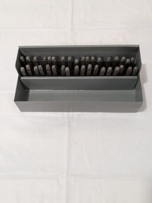 C.H. HANSON Heavy-Duty 36 pc Stamp Set 1/8" Character 21625