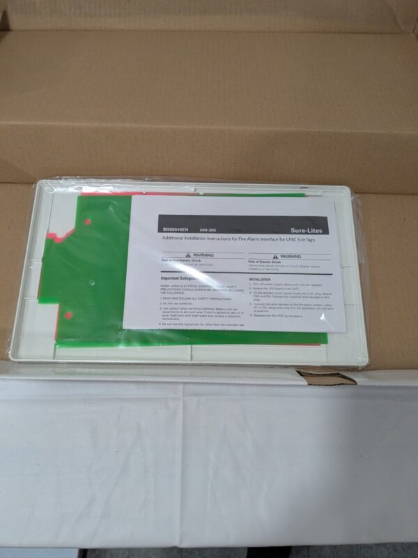 Eaton Illuminated Exit Sign 1 and 2 Face, 0.98, 1.03 Watt LPX7