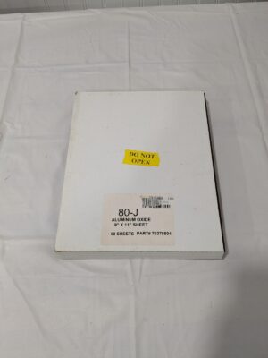 Aluminum Oxide Cloth Sheets 9" X 11" 80-J Qty 50 70370804
