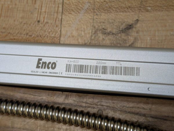 Enco Sealed Encoder Linear Scale 8"/220mm Readable Length KA-500
