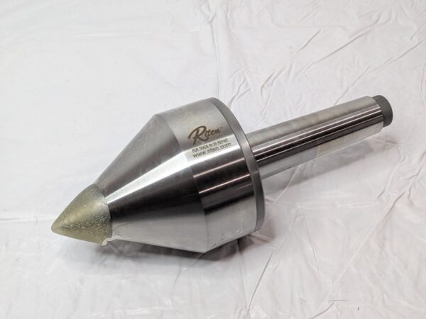 Riten Live Center Taper Shank 4MT 3-1/2" Point Dia 65354