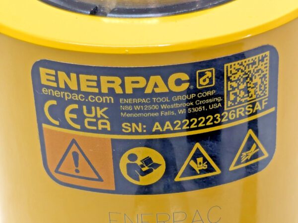 ENERPAC 10 Ton Low Height Cylinder 10000 PSI 1.5" Stroke RCS101