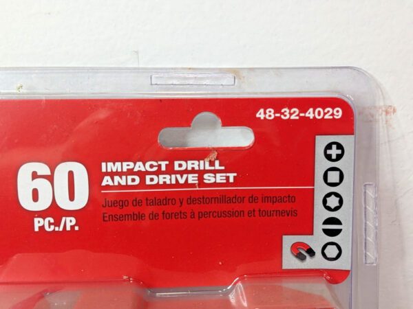 Milwaukee Shockwave 60 Piece Impact Drill & Drive Set 48-32-4029
